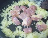 生米からの鶏肉トマトリゾット作り方4写真
