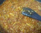 生米からの鶏肉トマトリゾット作り方8写真