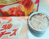 朝食に!ツナとミートソースのトースト作り方3写真