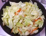♡スパムとキャベツの甘め炒め♡作り方4写真