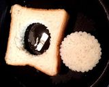 NEWラピュタパンの目玉焼きトースト作り方1写真