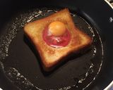NEWラピュタパンの目玉焼きトースト作り方4写真