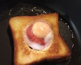 NEWラピュタパンの目玉焼きトースト作り方6写真