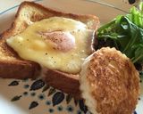 NEWラピュタパンの目玉焼きトースト作り方10写真