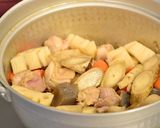 がごめ昆布粉入り根菜の煮物作り方4写真