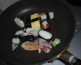 残ったお寿司でめちゃうま海鮮チャーハン♡作り方2写真