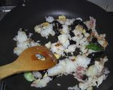 残ったお寿司でめちゃうま海鮮チャーハン♡作り方3写真