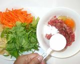 チンジャオロースー風セリと牛肉の炒めもの作り方3写真