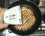 大麦お好み焼き♪簡単に食物繊維作り方6写真