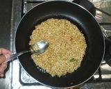 大麦お好み焼き♪簡単に食物繊維作り方4写真
