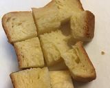 ミルクティ＆プチトマトのトースト作り方5写真