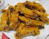 お弁当おつまみに☆手羽中のカレー唐揚げ作り方5写真