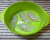 離乳食初期 白身魚 タイのお刺身作り方1写真