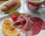 作ったパンで朝ごはん♪作り方3写真