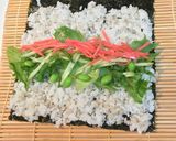 紅生姜包んだチキンカツ太巻き☆作り方3写真