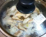 簡単絶品♪安納芋味噌汁作り方2写真