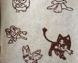 ポケモン☆サン&ムーン☆キャラチョコ☆作り方3写真