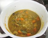 〈糖尿病の方へ〉酒粕入り！チキンカレー作り方5写真