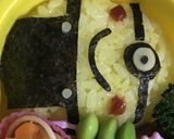 ミニオン キャラ弁作り方1写真