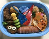 ミニオン キャラ弁作り方4写真