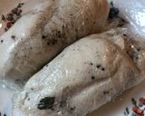 鶏むね肉バジル＆レモンの即席ハム作り方7写真