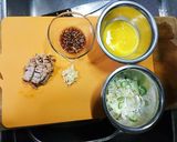 ナンプラーとガーリックの炒飯作り方1写真