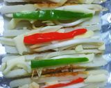 簡単一品！もやしチーズちくわスティック作り方4写真