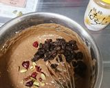 HM◎ブレンダー◎アボカドのココアケーキ作り方3写真