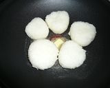 にんにくネギマヨ味噌　焼きおにぎり作り方3写真