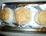 にんにくネギマヨ味噌　焼きおにぎり作り方4写真