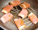 超簡単な肉巻きれんこん作り方3写真