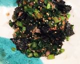 海苔たっぷり♡大根の葉の炒めもの作り方4写真