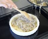 牡蠣とたっぷりキノコのキッシュ作り方6写真