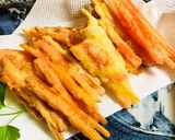 揚げ時間短縮★かぼちゃの天ぷら作り方12写真