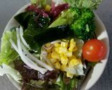 多品目のグリーンサラダ作り方1写真