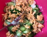 めんつなかんかんとチーズのポテトサラダ作り方3写真