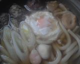 お鍋の残りで(^^♪鍋焼きうどん作り方3写真