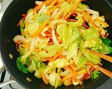セロリと人参のきんぴら作り方5写真