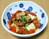トマトと紅茶の肉豆腐作り方6写真