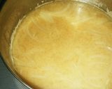 タマネギと溶き卵の味噌汁(合わせ味噌)作り方3写真