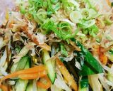 モヤシ♪ニンジン♪キュウリ♪のナムル風♪作り方3写真