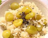 冬のご馳走♪ぎんなんご飯♡作り方6写真