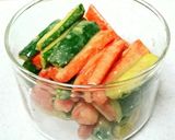 人参と胡瓜の浅漬け♥ゴマ味噌で☆簡単☆作り方7写真