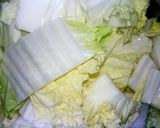 白菜とじゃがいもとタラコの煮物♥簡単☆作り方1写真