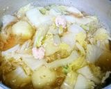 白菜とじゃがいもとタラコの煮物♥簡単☆作り方6写真