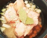 綺麗にならちゃう『丸麦チキンスープ』作り方5写真