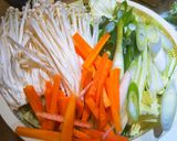 こくうま絶品!ごま豆乳の肉みそ鍋☆作り方1写真