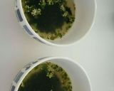 お餅のスープ☆必勝朝ごはん☆作り方3写真