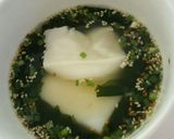 お餅のスープ☆必勝朝ごはん☆作り方4写真