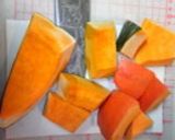 トマト缶で洋風鶏南瓜作り方2写真